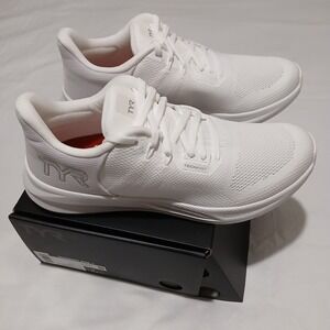 TYR TECHKNIT RNR 1‎ Men's Running Training Shoes White Size 10 Athletic Sneakers